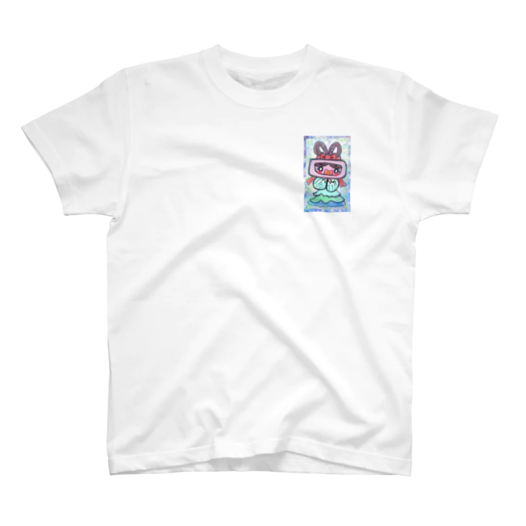 オクサバットの織姫ボタンちゃん Regular Fit T-Shirt