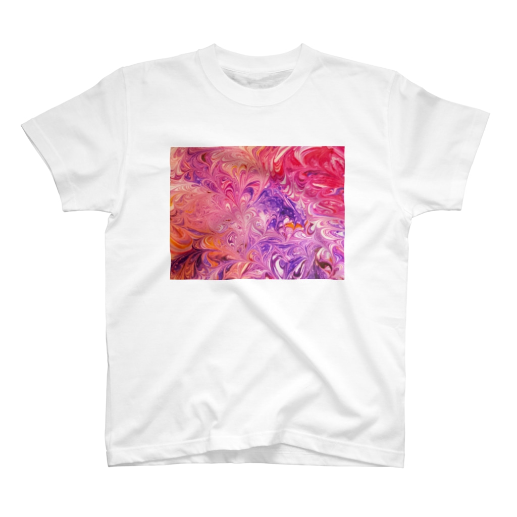 ルカルカのマーブル Regular Fit T-Shirt