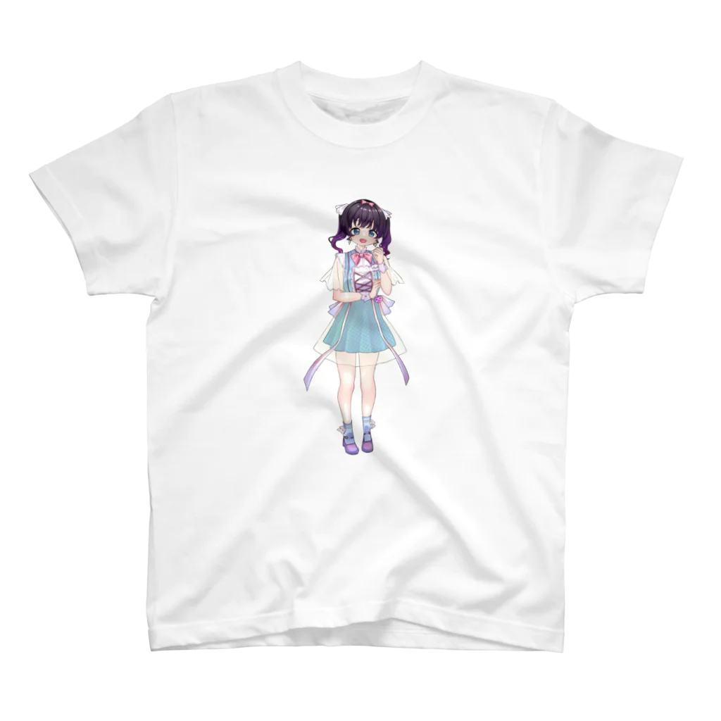 ゆのみ🐈🍵のアイドル衣装立ち絵 Regular Fit T-Shirt