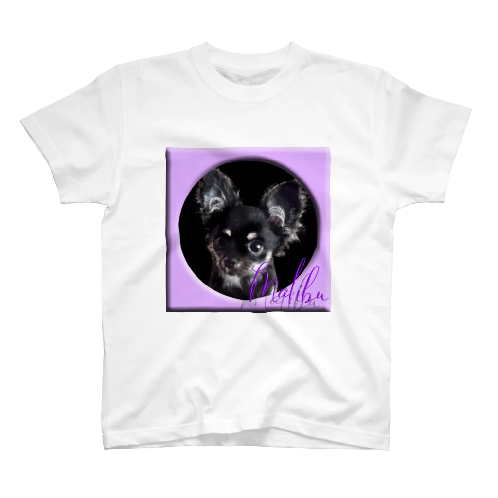 ぬくもふ屋　【猫 犬の似顔絵描き】のmalibu Regular Fit T-Shirt