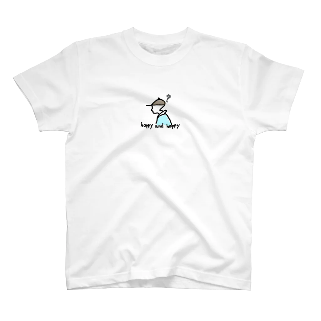 HOPPYのquestion boy スタンダードTシャツ