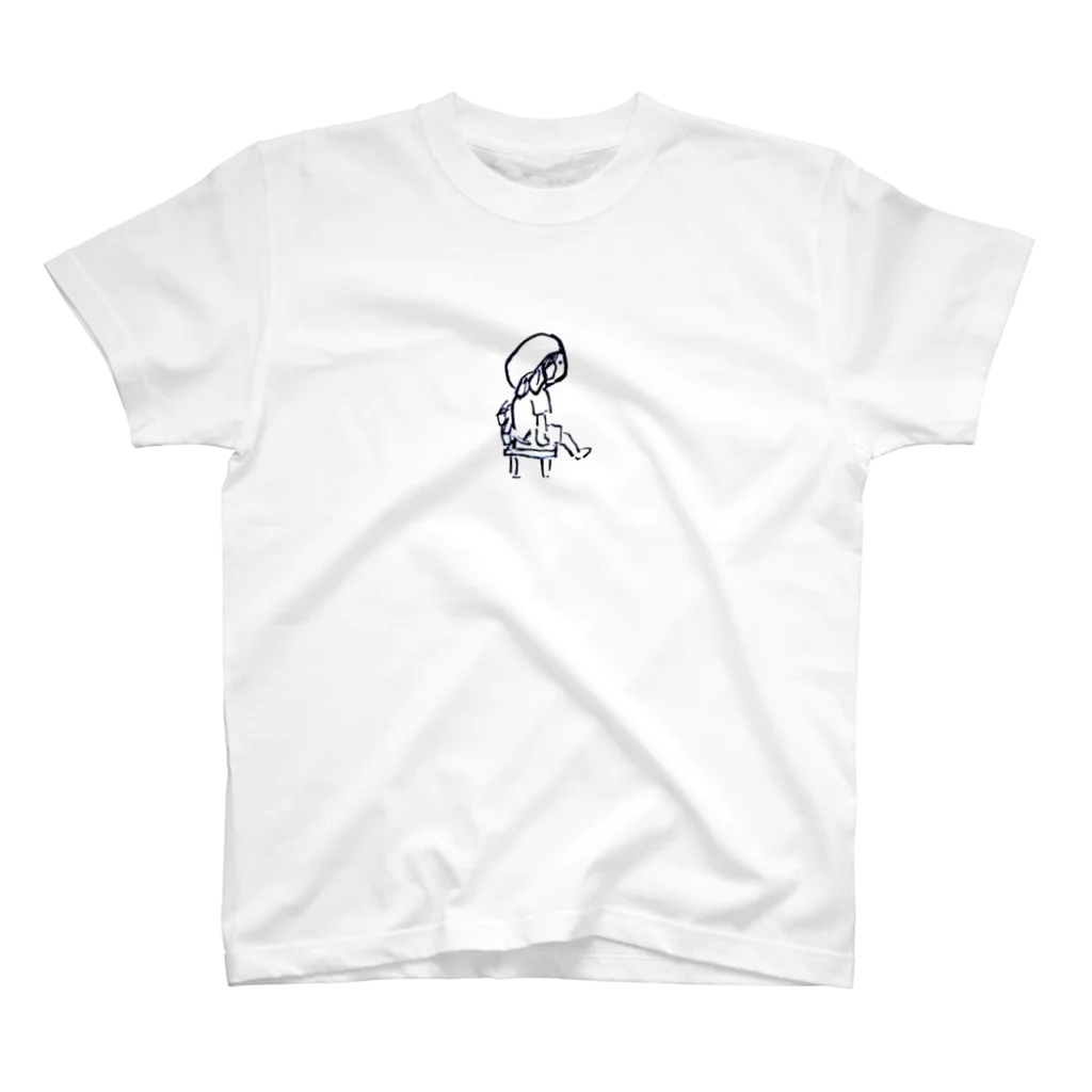 YUMEpulsの座ってるうめしくん Regular Fit T-Shirt