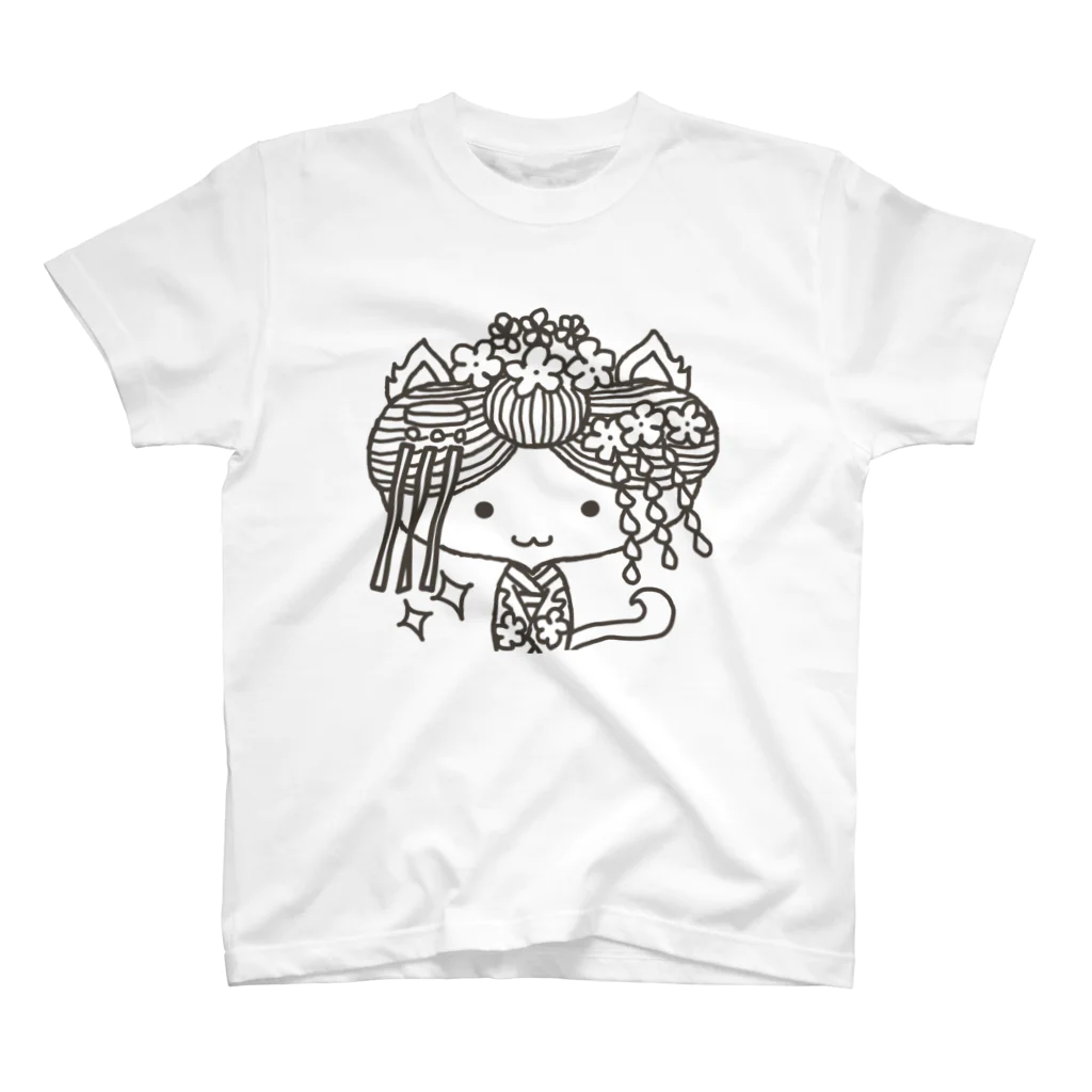 neko*neko*の猫の舞妓さん スタンダードTシャツ