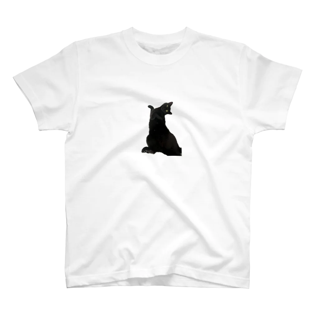 MiYABiの仰向けの猫 スタンダードTシャツ