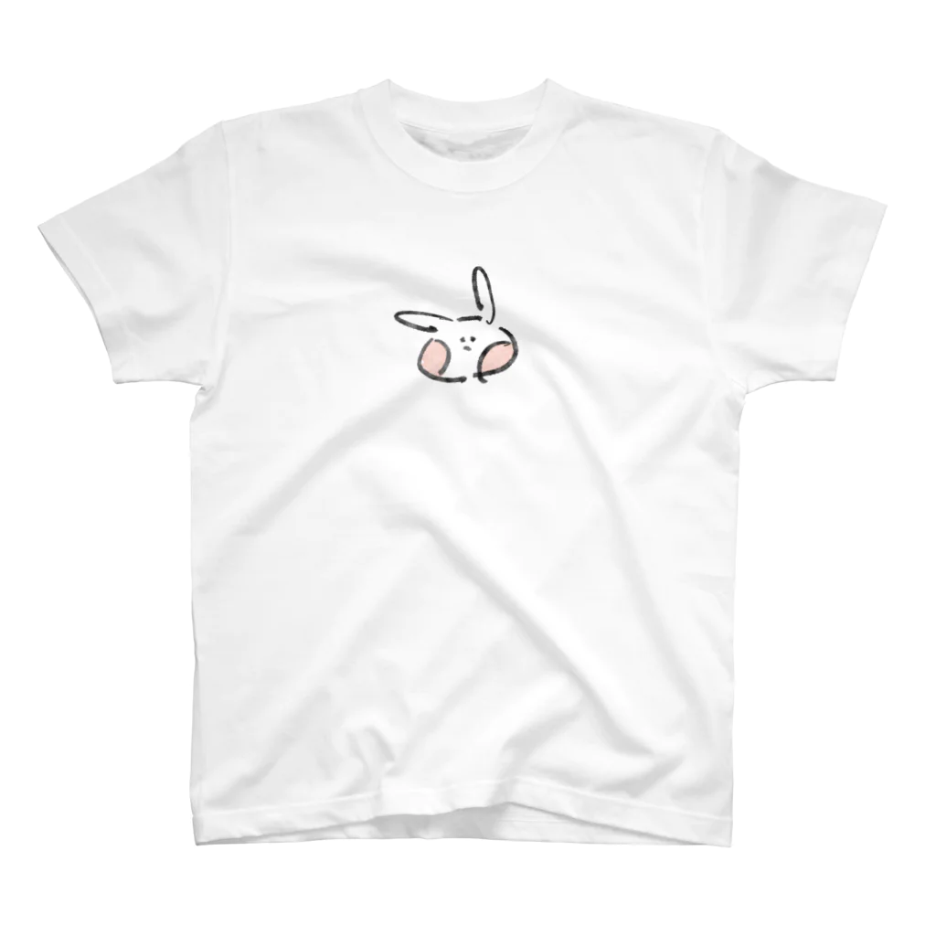 儚衣しろのしろいうさぎさんだよ スタンダードTシャツ