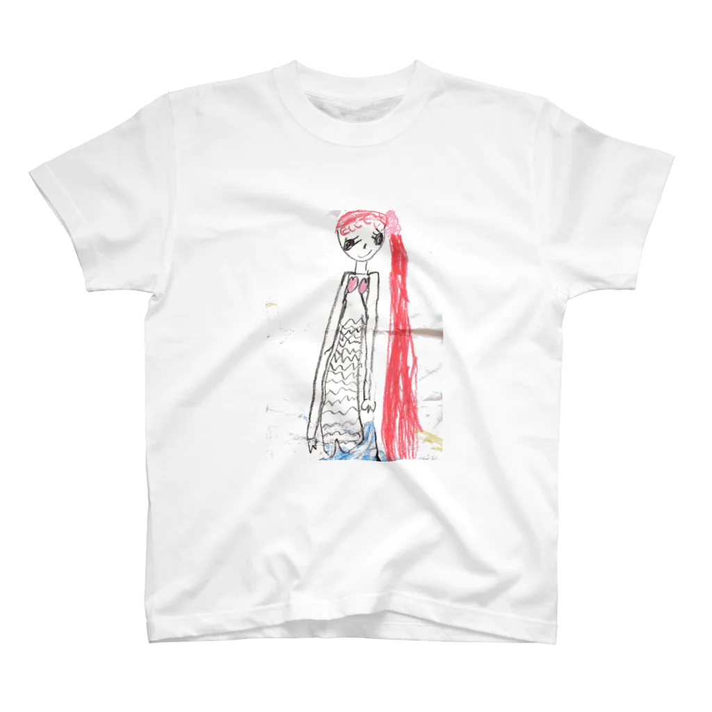 NEVERLAND-WORLDの赤髪の人魚姫ちゃん Regular Fit T-Shirt