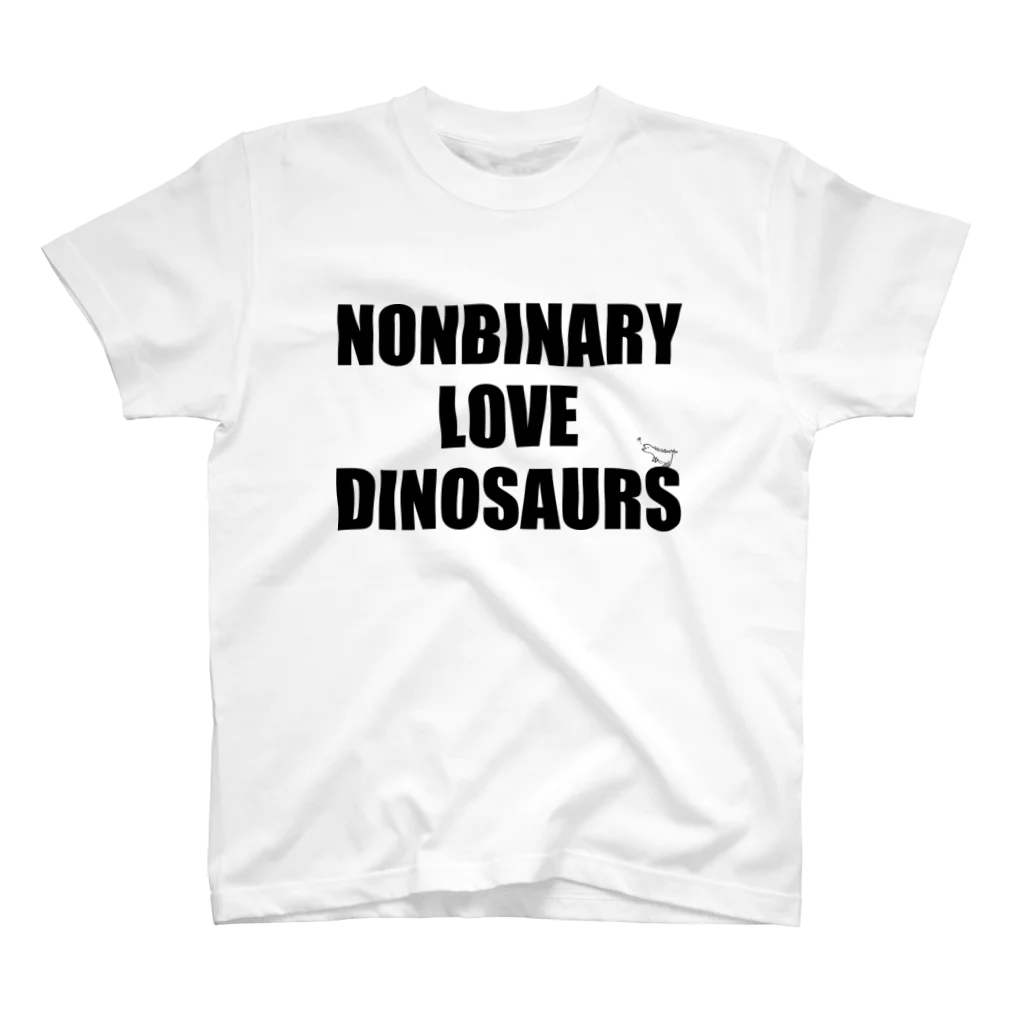 new syrupのNONBINARY LOVE DINOSAURS スタンダードTシャツ