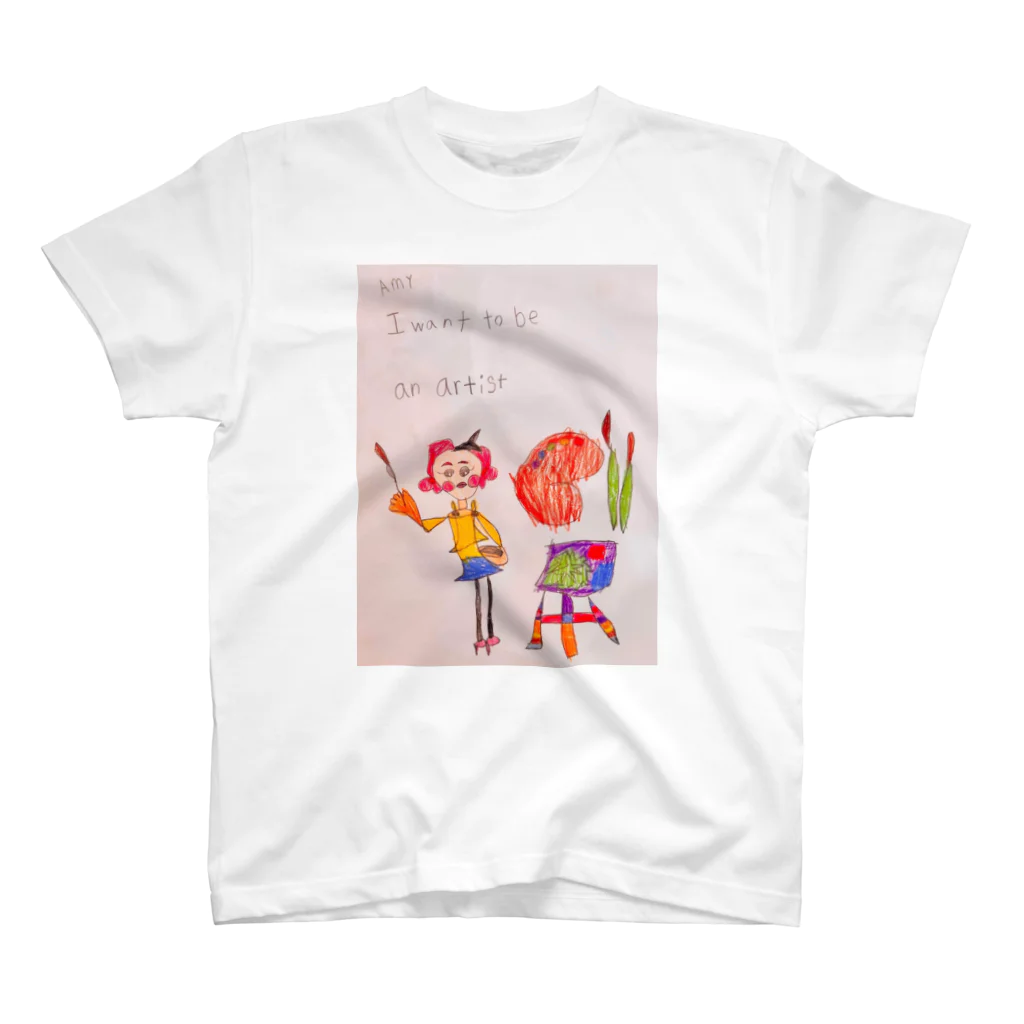 kanalondonerのI want to be an artist. スタンダードTシャツ