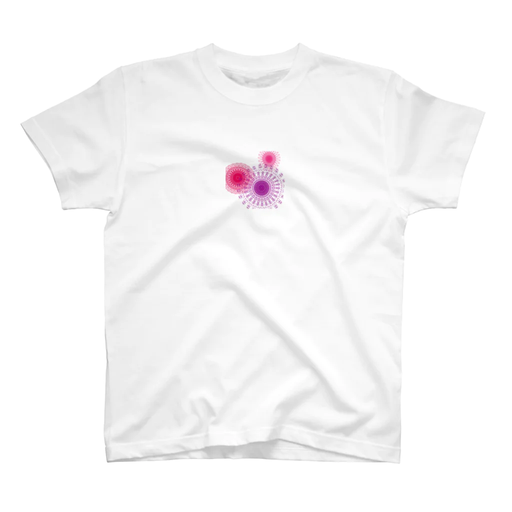 釣り好きのねこの花火風 Regular Fit T-Shirt