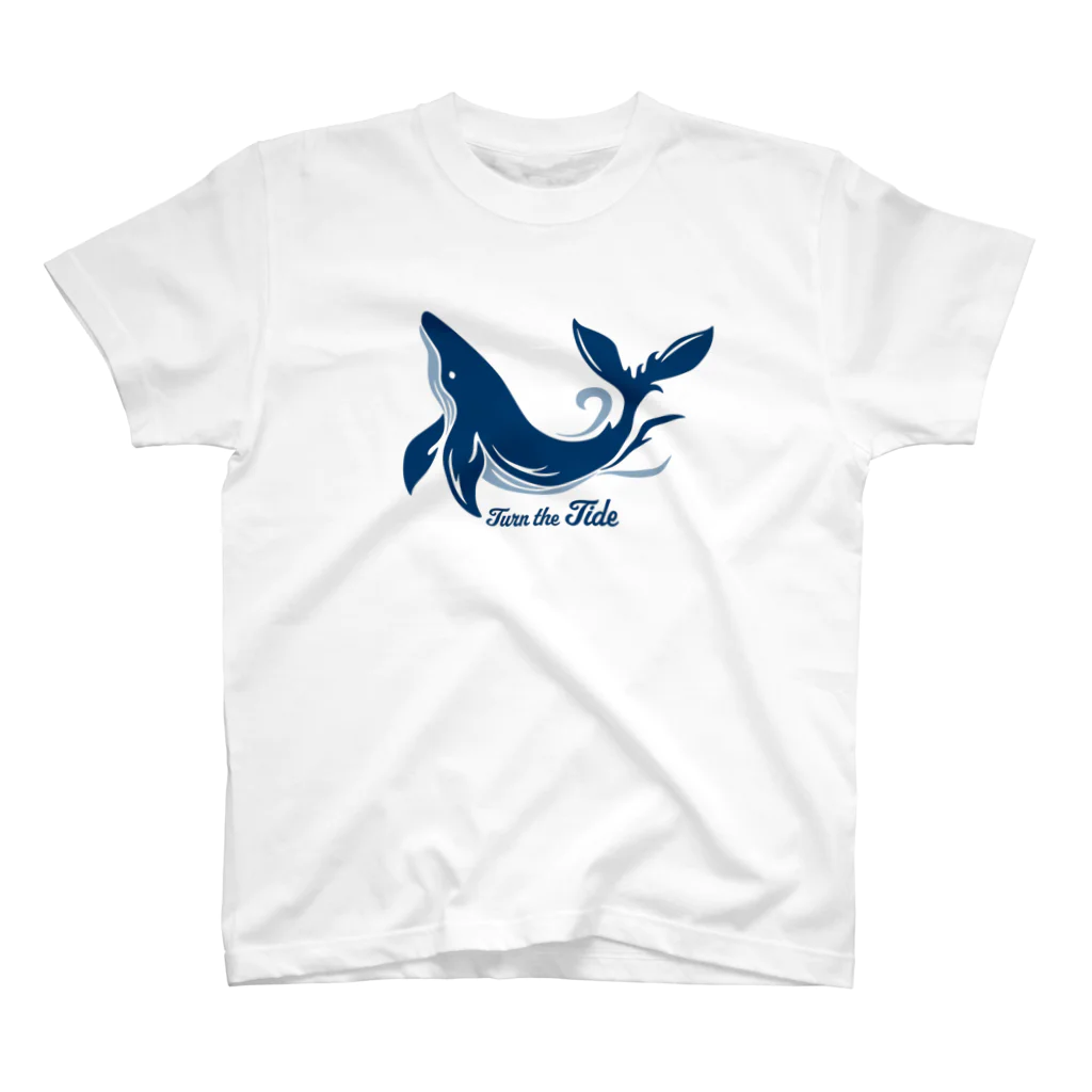 kocoon（コクーン）の流れを変えるクジラ Regular Fit T-Shirt