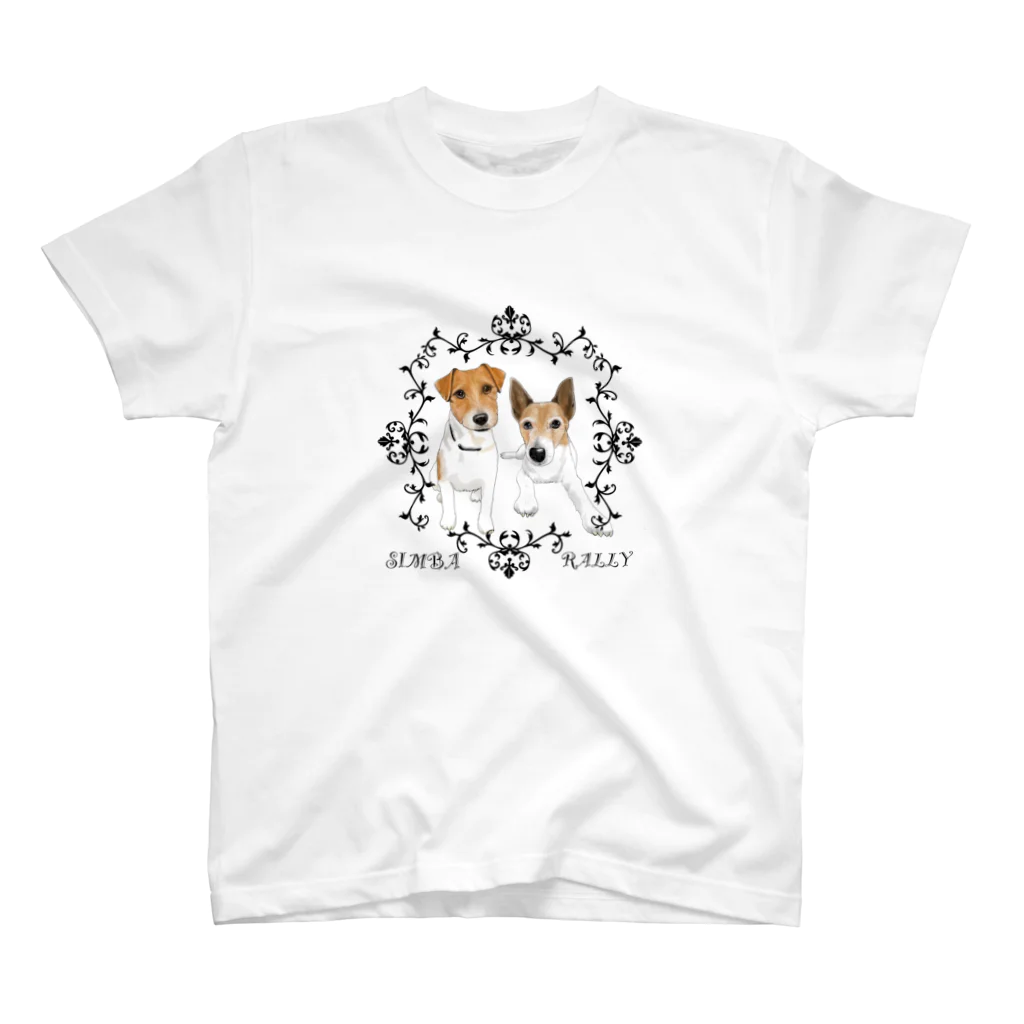 UnchienのRally&Simba スタンダードTシャツ