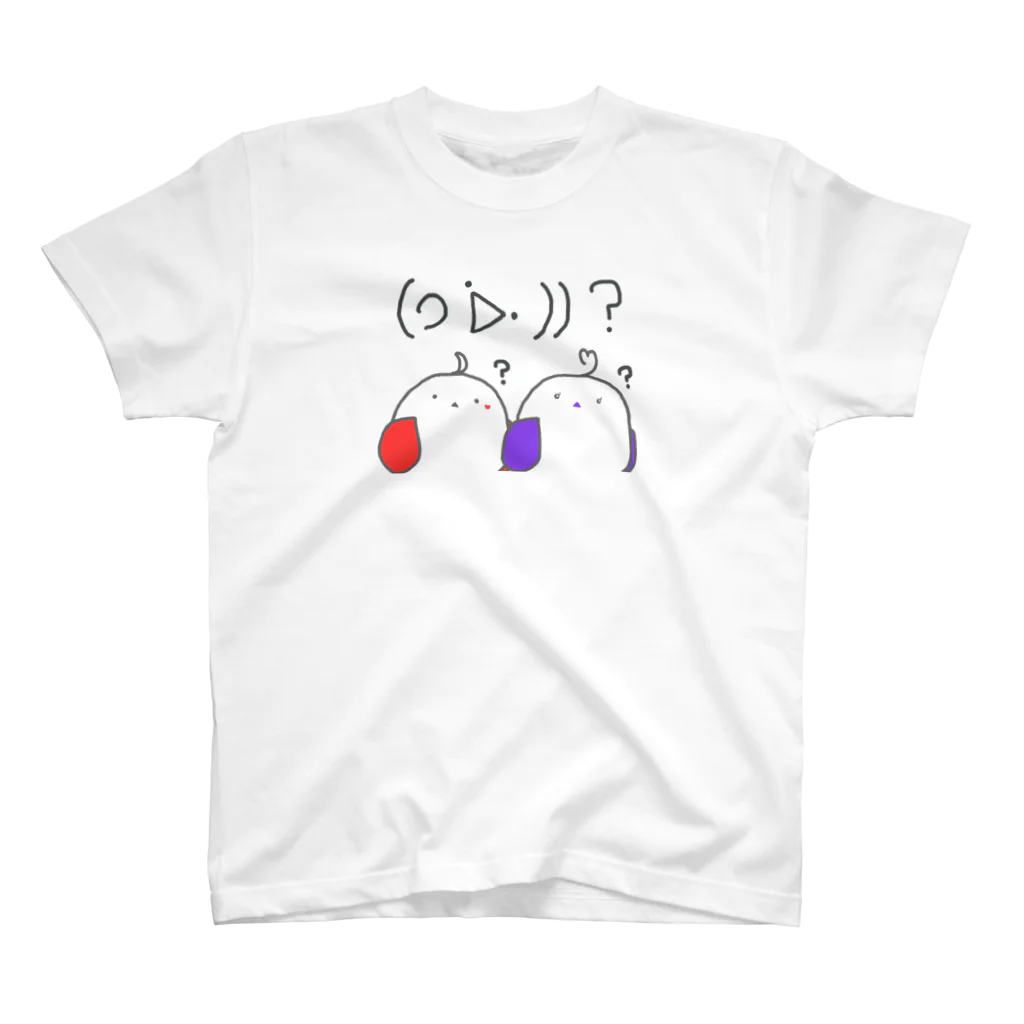 紅い羽の子 -ひよことぴよめろ-のはにゃ？ スタンダードTシャツ