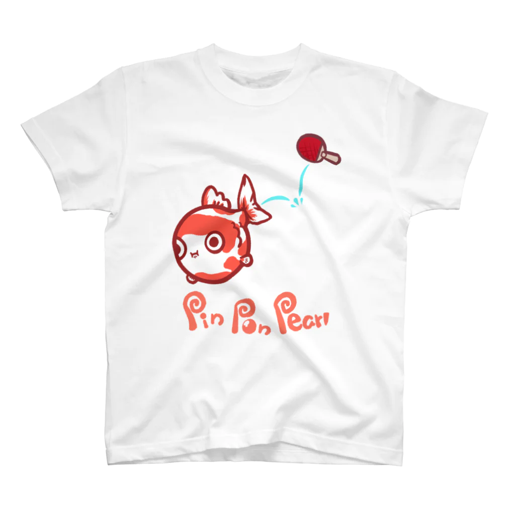 AINE RIUMのピンポン🏓パールTシャツ スタンダードTシャツ