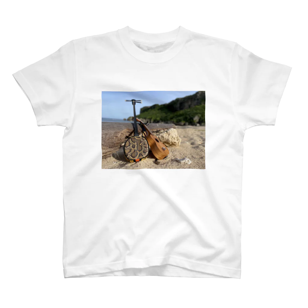 ハイサイ沖縄の三線&ウクレレ　 Regular Fit T-Shirt