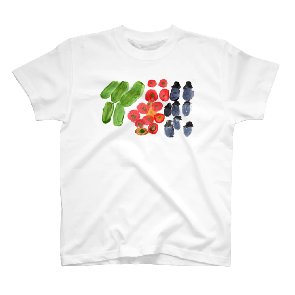 中林ういの夏野菜 Regular Fit T-Shirt