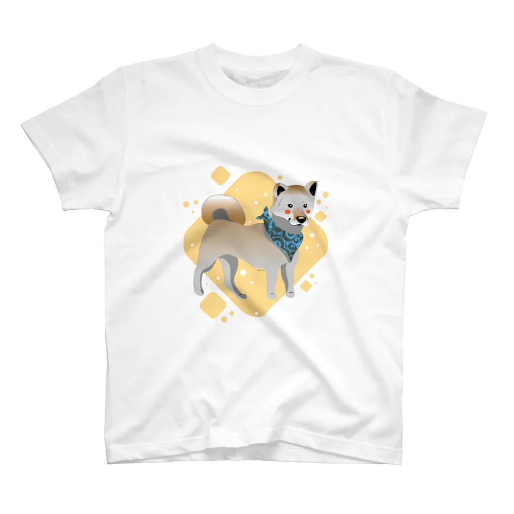Totemo Beautyの四国犬 Regular Fit T-Shirt