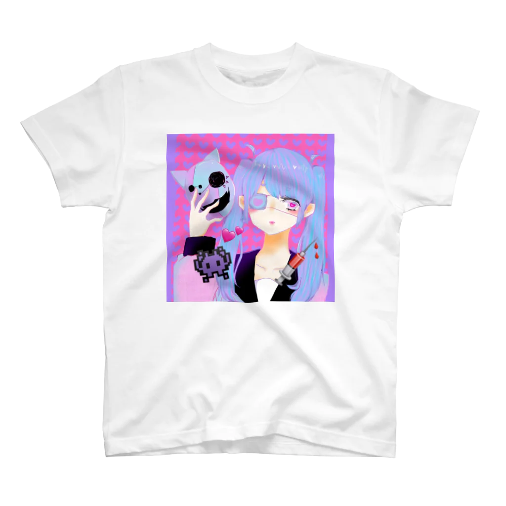 るぅちゃんの病☆眼帯少女 Regular Fit T-Shirt