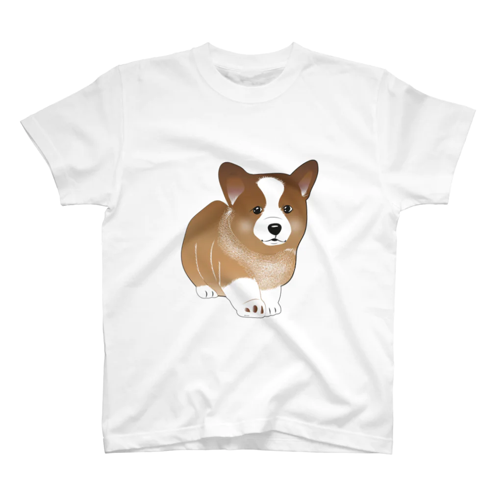 Totemo Beautyのかわいいビーグル犬 スタンダードTシャツ