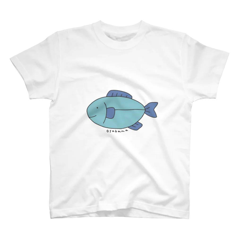 ぼんやり商会 SUZURI店のお魚さん スタンダードTシャツ