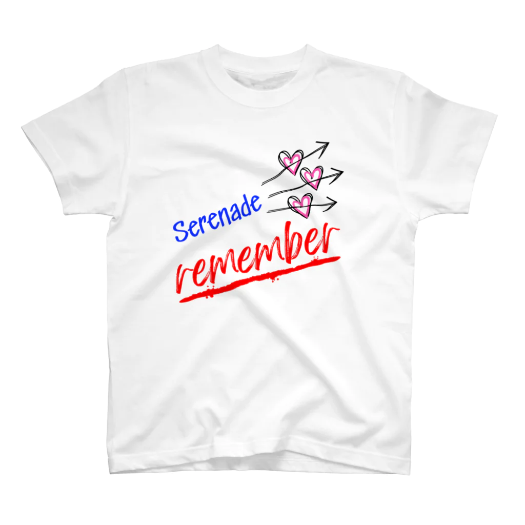 Serenade Rock'N'Roll GoodsのSerenadeTシャツ3 Regular Fit T-Shirt