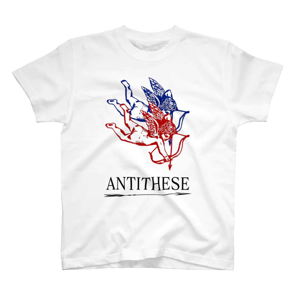 ANTITHESE / アンチテーゼの逆さキューピッド(ポップカラー) スタンダードTシャツ