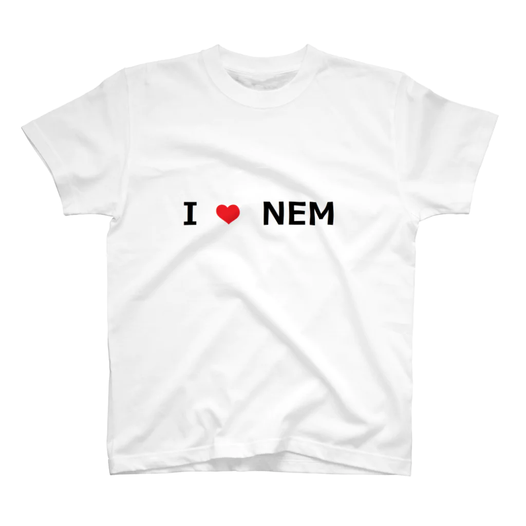 BBdesignのI Love NEM スタンダードTシャツ