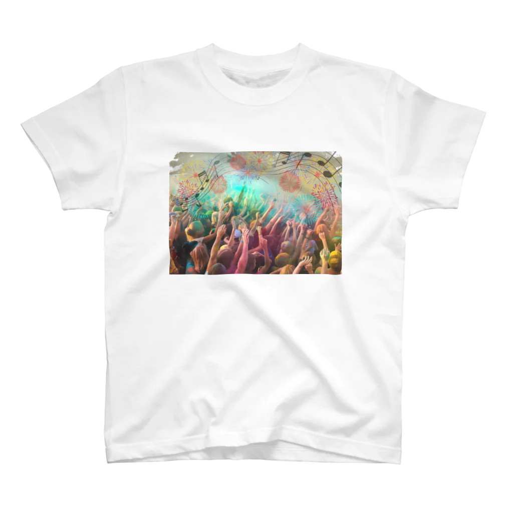 insparation｡   --- ｲﾝｽﾋﾟﾚｰｼｮﾝ｡のmusic festival スタンダードTシャツ