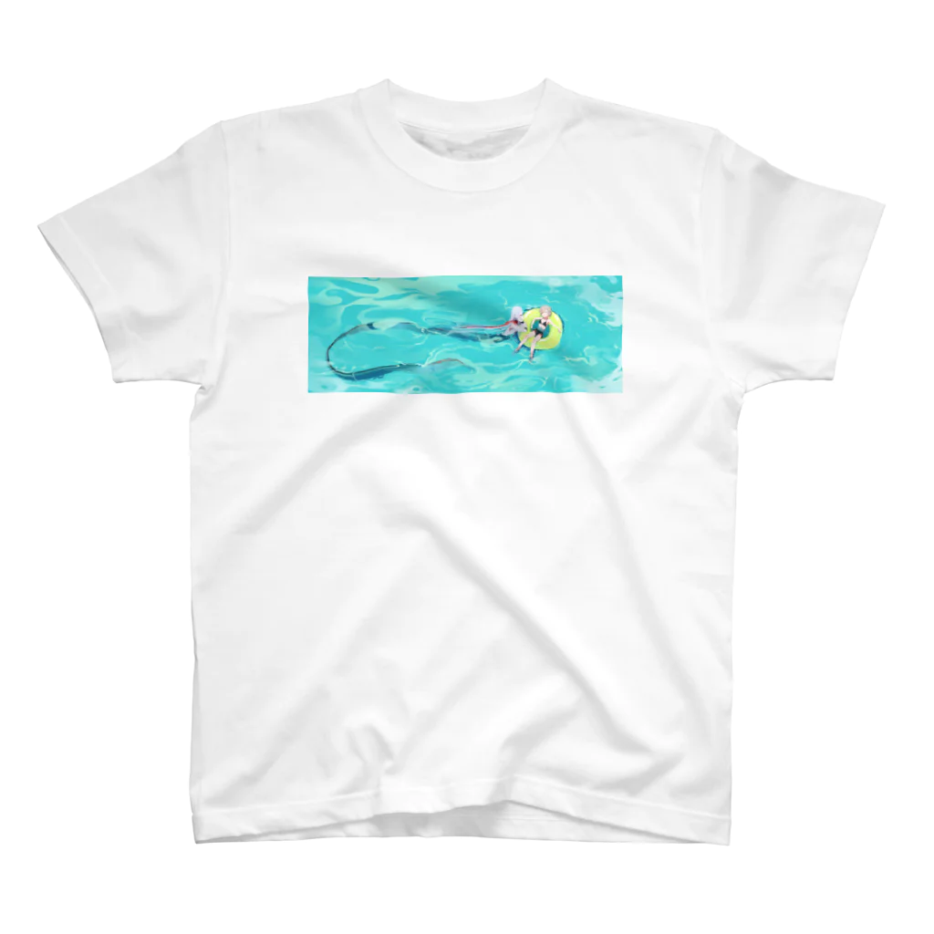 UmiUchiの人魚と少女 Regular Fit T-Shirt