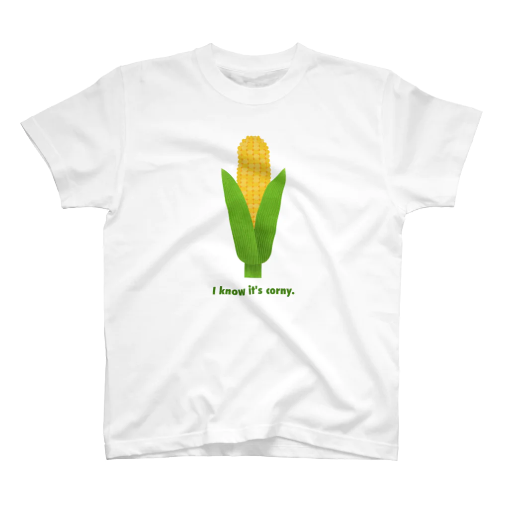 MochishopのI know it's corny. スタンダードTシャツ