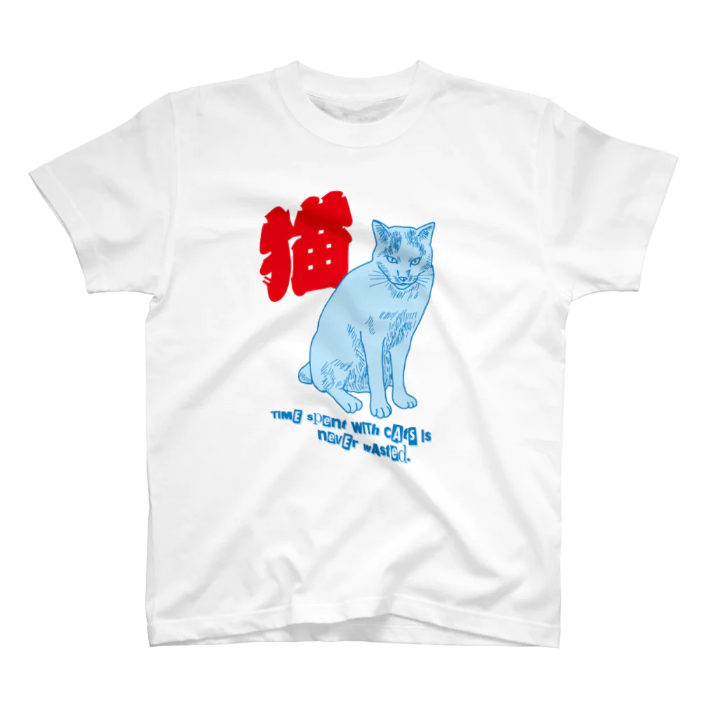 LONESOME TYPE ススの猫（清涼） スタンダードTシャツ