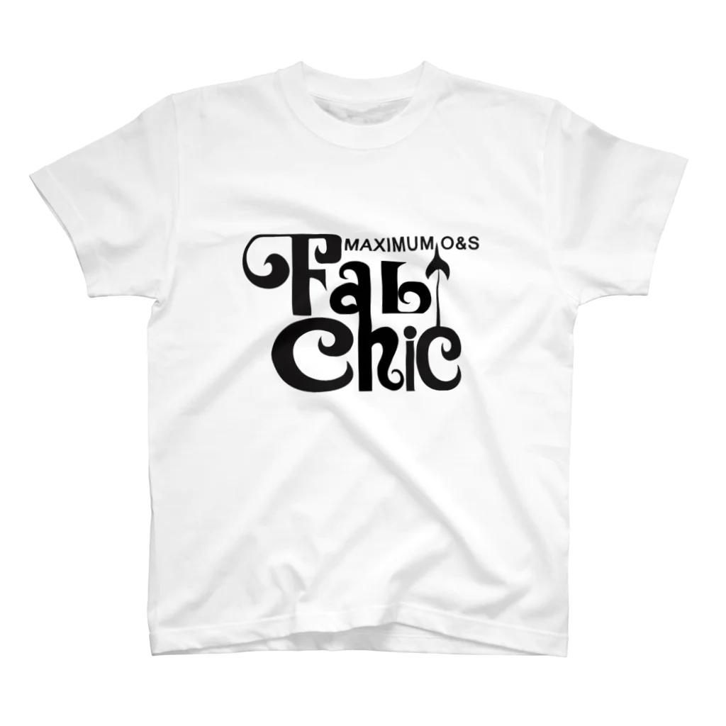 fab chic ファブシックのfab chic MAXIMUM O&S Regular Fit T-Shirt