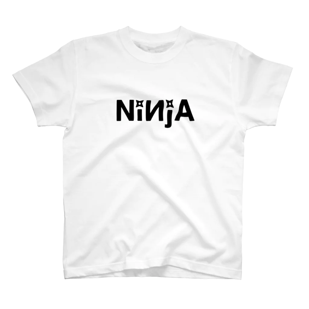 Ｔシャツ販売ショップのNINJA【忍者】Logo ... [2] スタンダードTシャツ