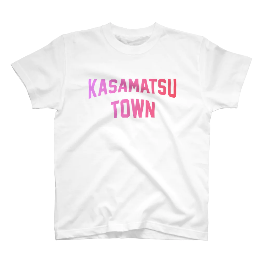 JIMOTOE Wear Local Japanの笠松町 KASAMATSU TOWN スタンダードTシャツ