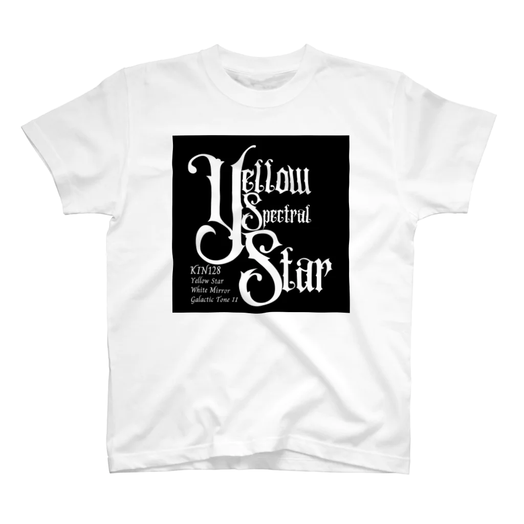 マヤ暦★銀河の署名★オンラインショップのKIN128黄色いスペクトルの星 Regular Fit T-Shirt