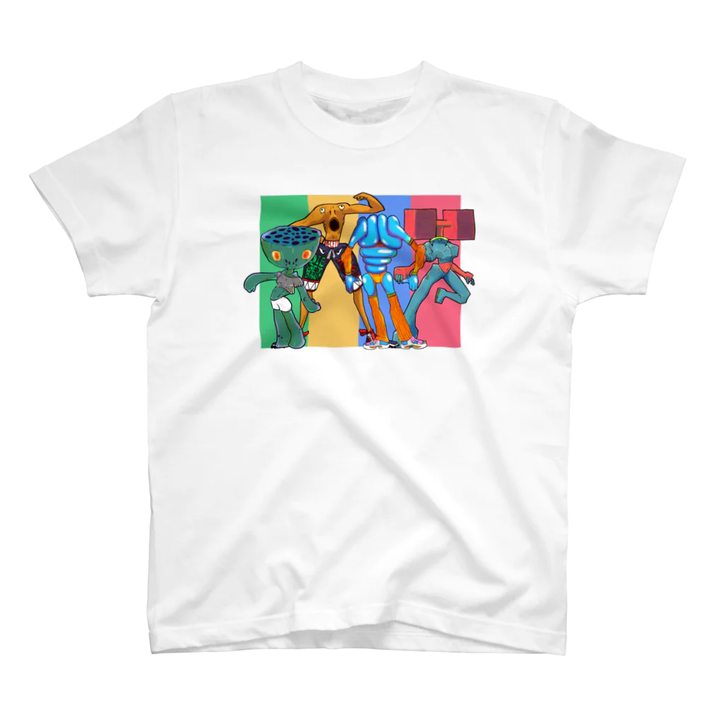 液体らてっくすのおみせのGang of four - tipe.1 スタンダードTシャツ