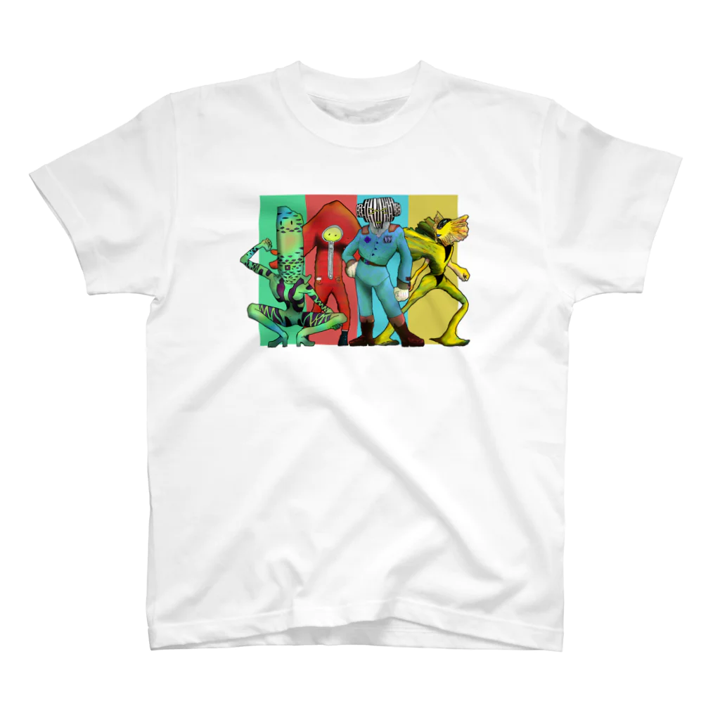 液体らてっくすのおみせのGang of four - tipe.3 スタンダードTシャツ