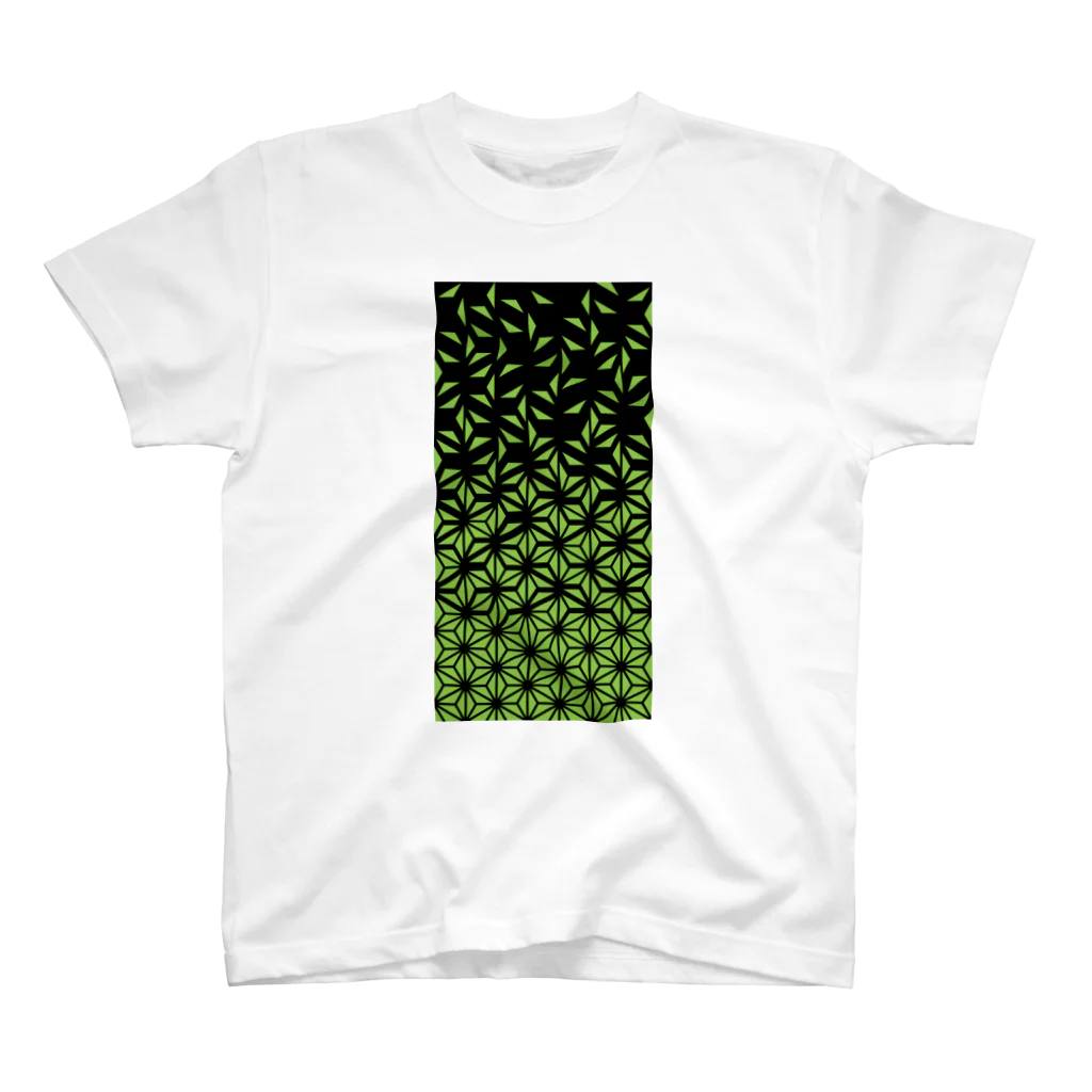 bonnylochの麻の葉_LightGreen スタンダードTシャツ