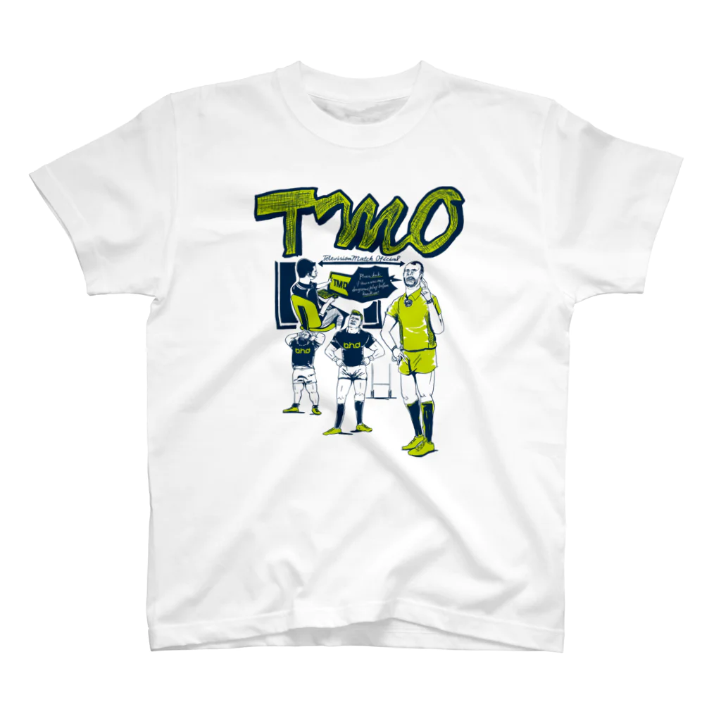 b.n.d [街中でもラグビーを！]バインドのTMO(只今確認中)ネイビー2022 スタンダードTシャツ