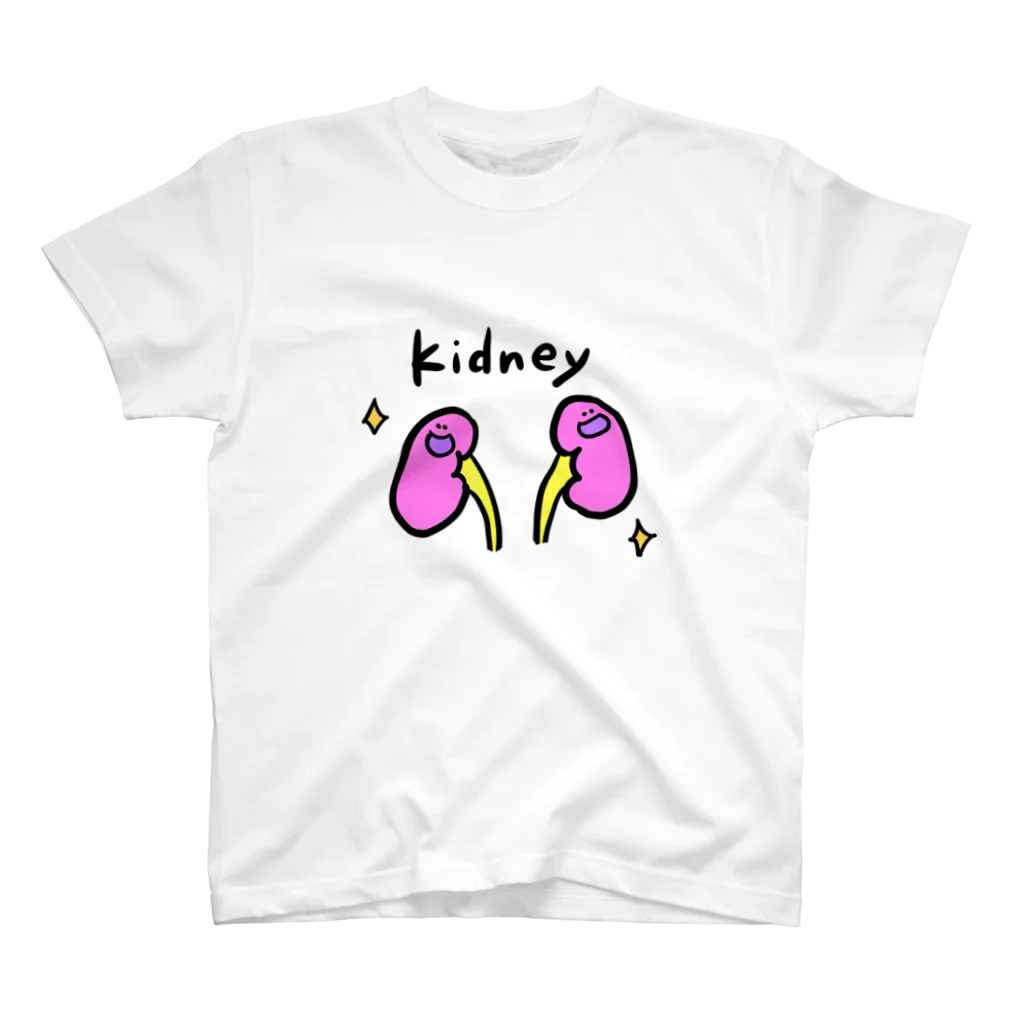 Dr.pepepe の陽気な血球やさんのきれい好きな腎臓 Regular Fit T-Shirt