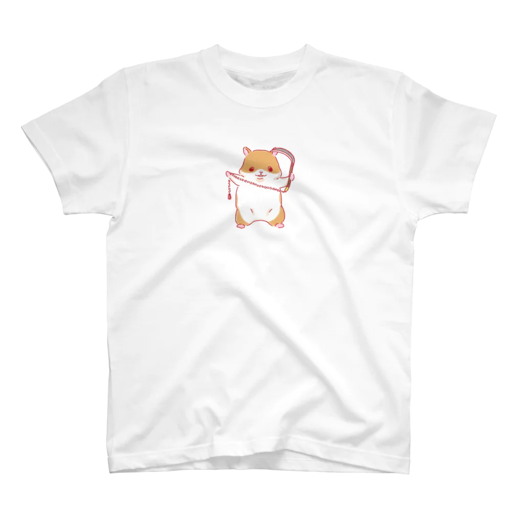 きいろいのの鎖鎌ハムスター スタンダードTシャツ