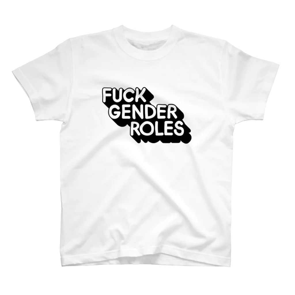 Dykes On BikesのFuckGenderRoles Regular Fit T-Shirt