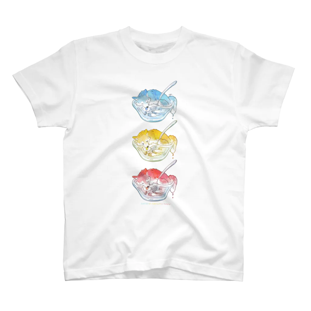 タタナ幻獣館のオオカミかき氷 Regular Fit T-Shirt