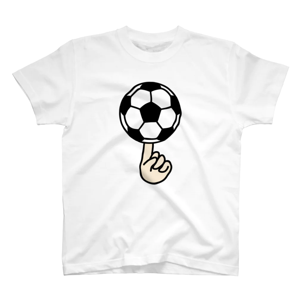 モルTのサッカーハンド スタンダードTシャツ