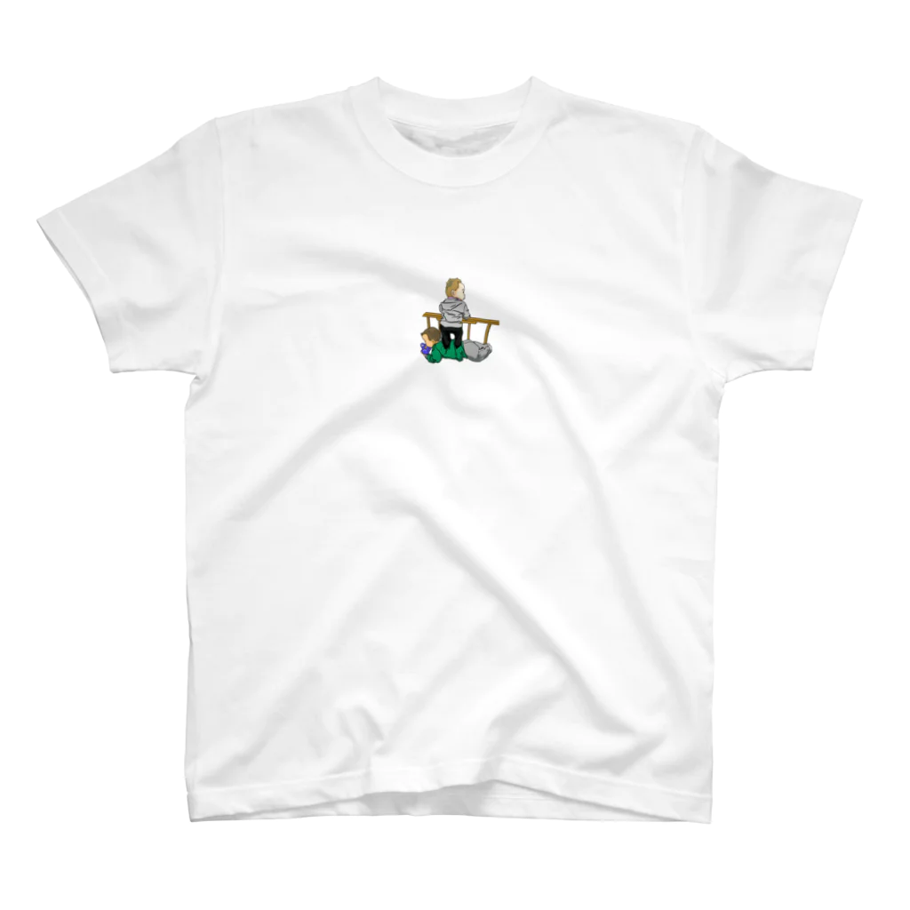 IKIRYOUの双子イラスト Regular Fit T-Shirt