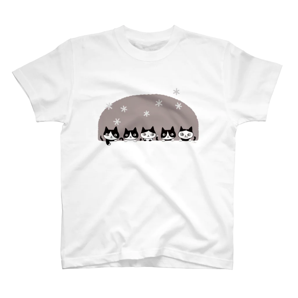 necomanmahouseのhachiware2 スタンダードTシャツ