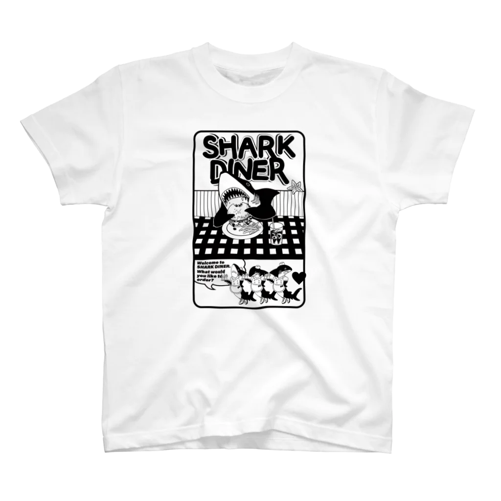 おいしいのSHARK DINER スタンダードTシャツ