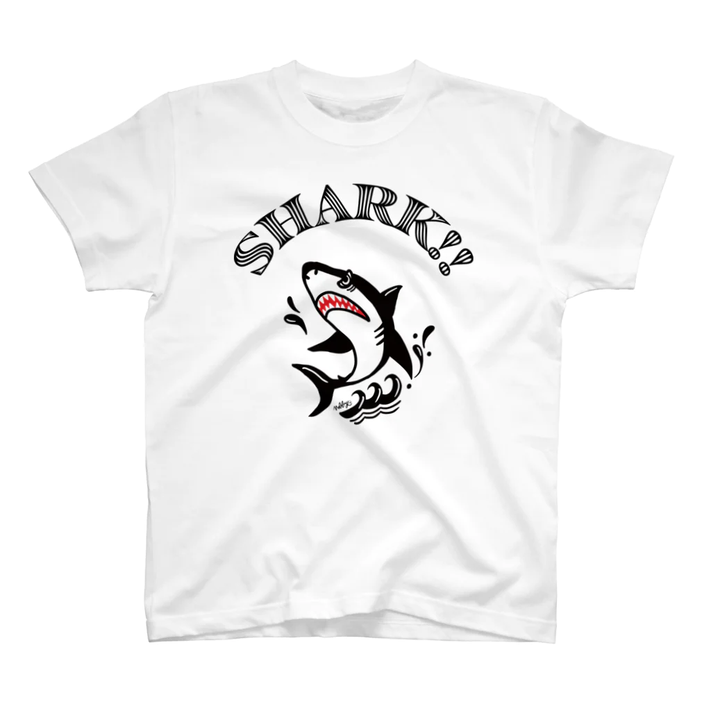 Nobby's SUZURI shopのシャーク2022 スタンダードTシャツ
