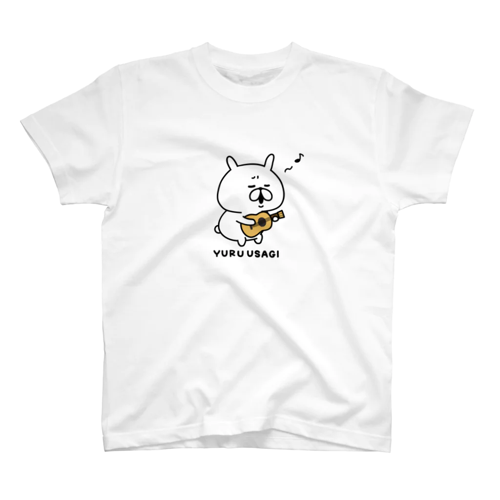 chococo_yuruusagiのゆるうさぎ  ギター Regular Fit T-Shirt