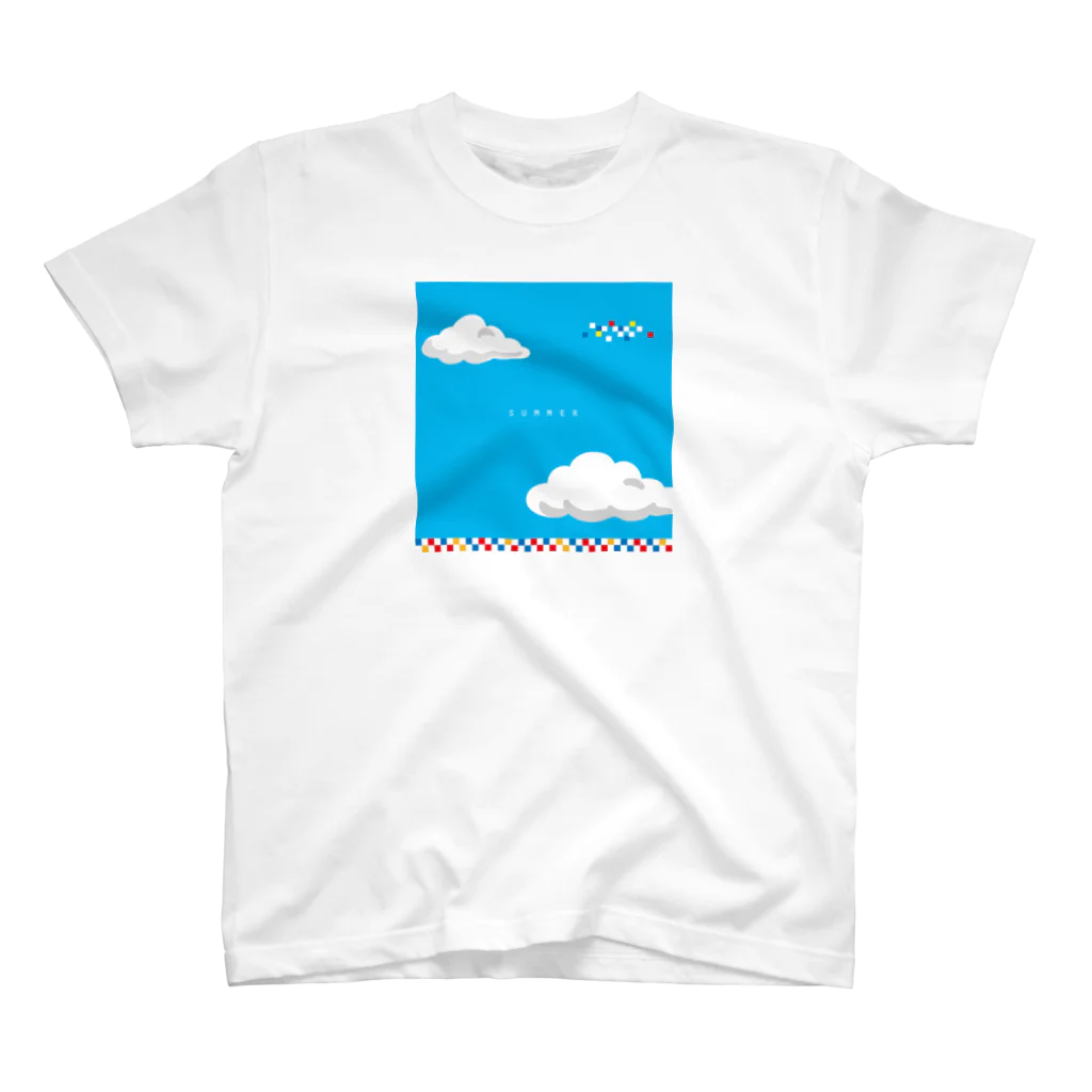 コーヒーロールの夏空UFO Regular Fit T-Shirt