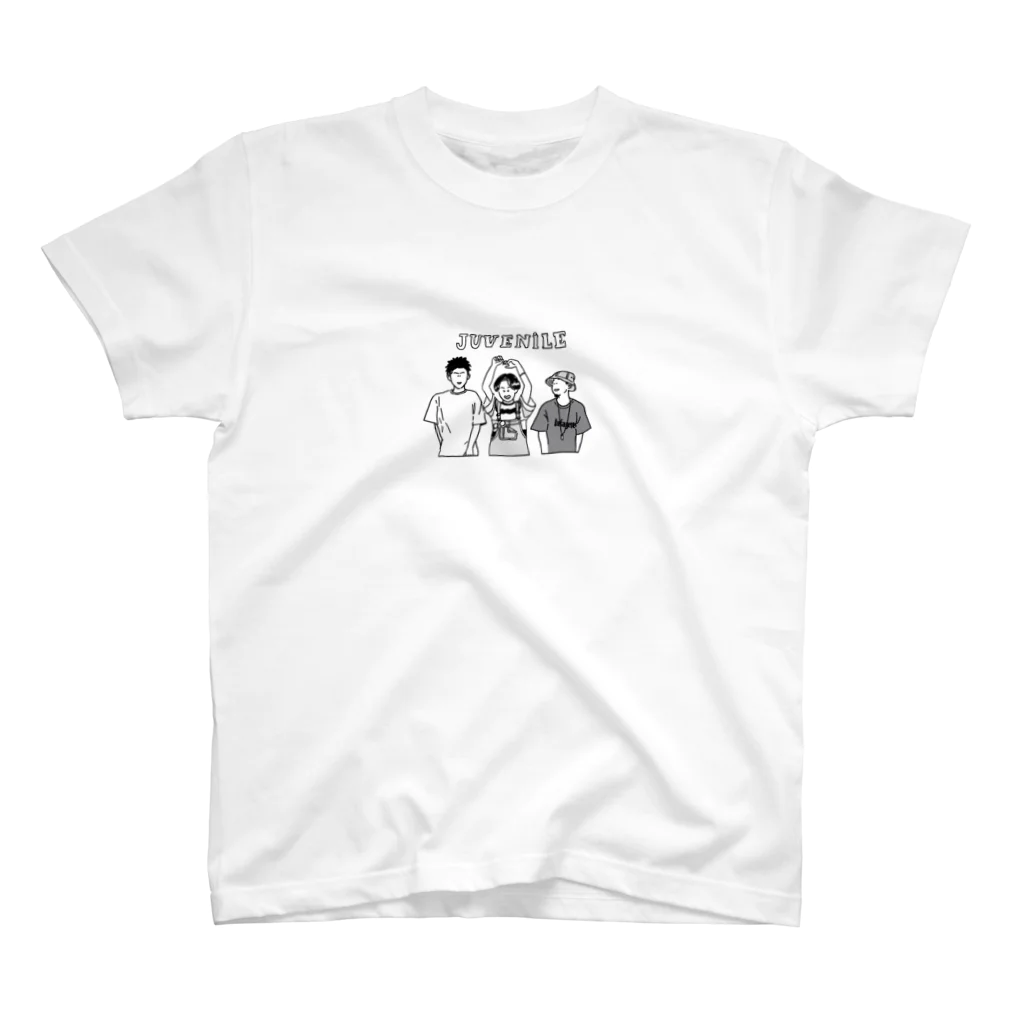 BW3のJUVENILE Tシャツ(ホワイト) スタンダードTシャツ